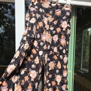 Rip Curl Rayon Wide Leg Pants Womens size small